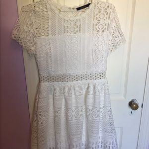 White Lace Dress